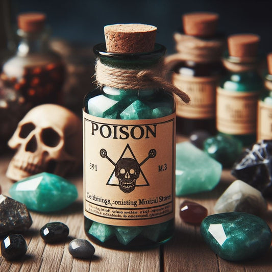 Elixirs minéraux : les substances toxiques - Aurore Lune