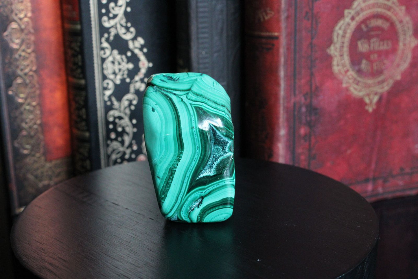 1 Malachite chrysocolle à poser 5.5 cm - Aurore Lune