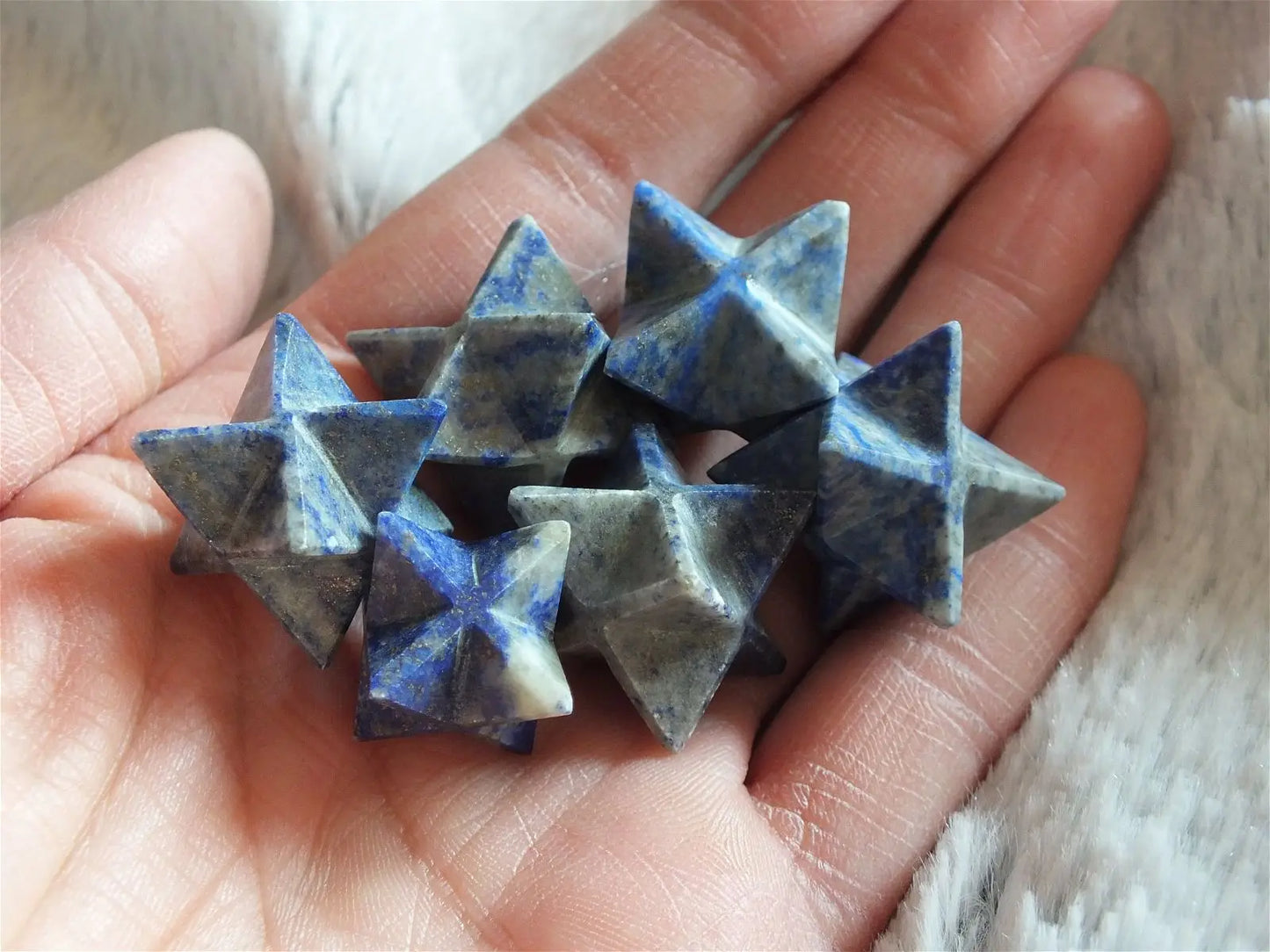 1 Merkaba en lapis lazuli - Aurore Lune