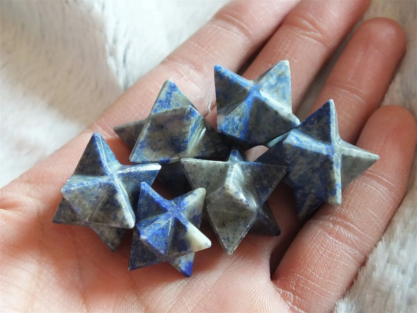 1 Merkaba en lapis lazuli - Aurore Lune