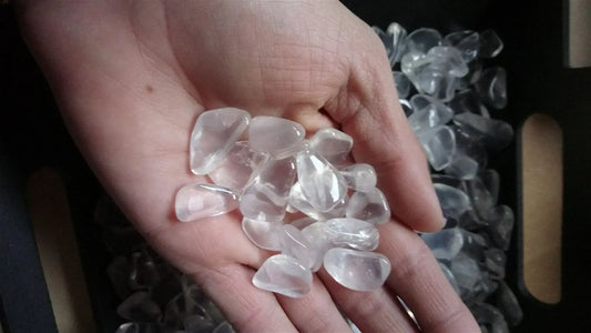 1 Pierre Roulée Quartz Girasol - Aurore Lune