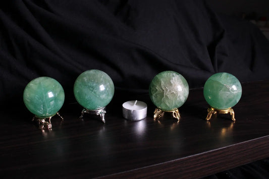 1 Sphère de fluorite AU CHOIX - Aurore Lune