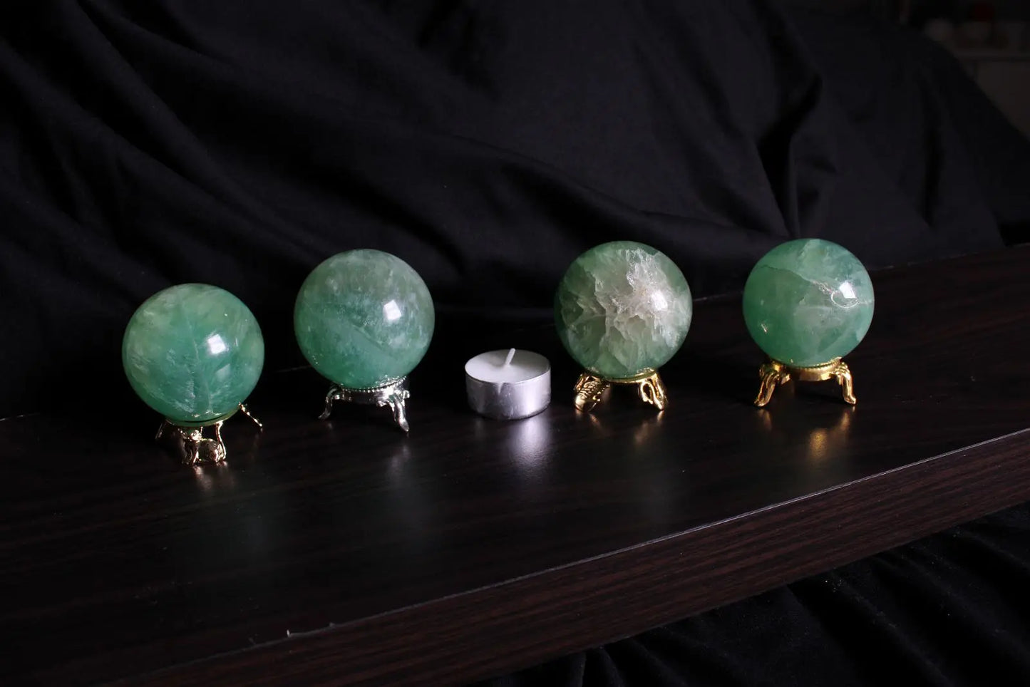 1 Sphère de fluorite AU CHOIX - Aurore Lune