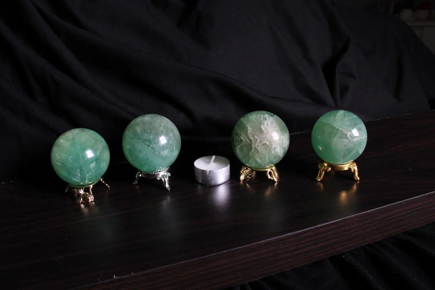 1 Sphère de fluorite AU CHOIX - Aurore Lune