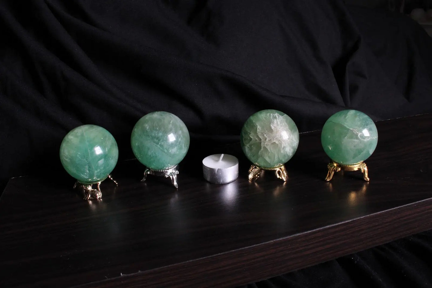 1 Sphère de fluorite AU CHOIX - Aurore Lune