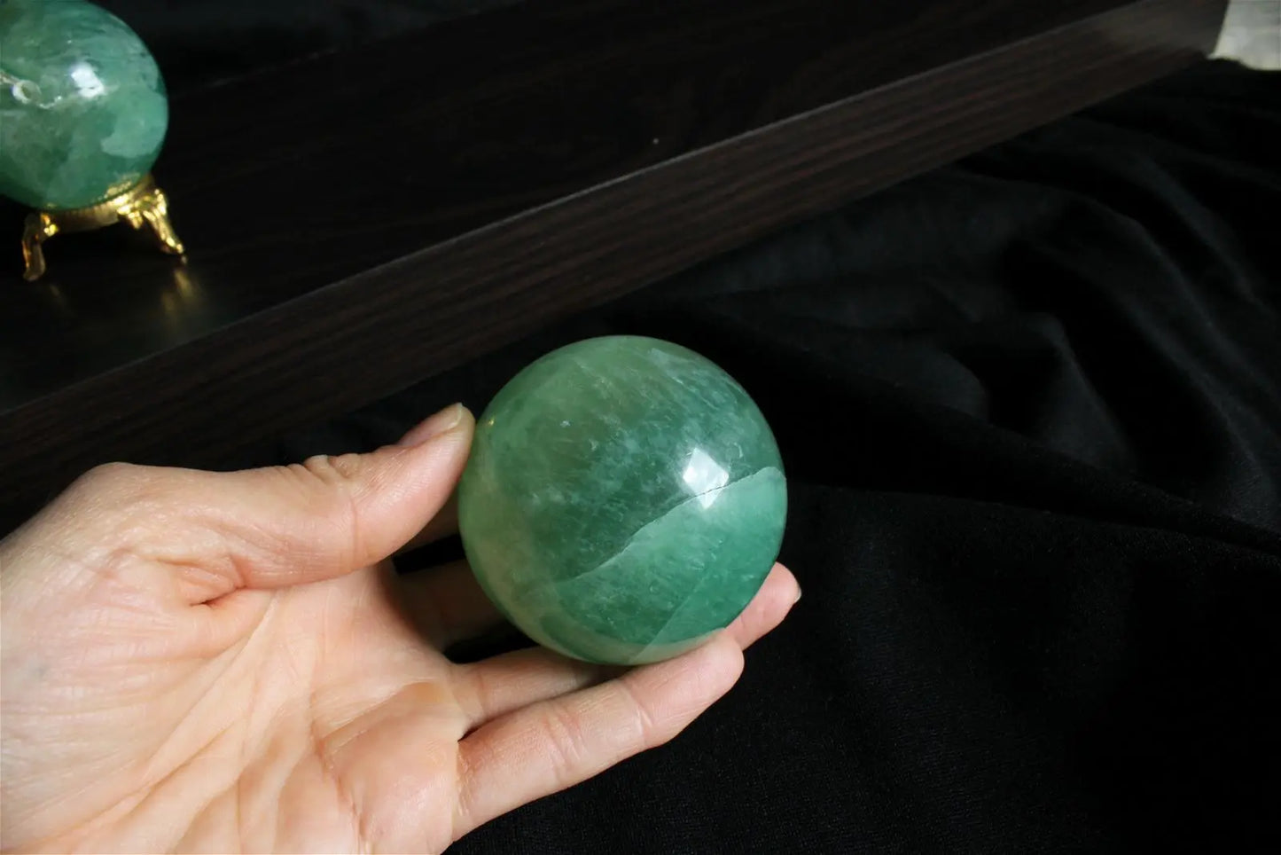 1 Sphère de fluorite AU CHOIX - Aurore Lune