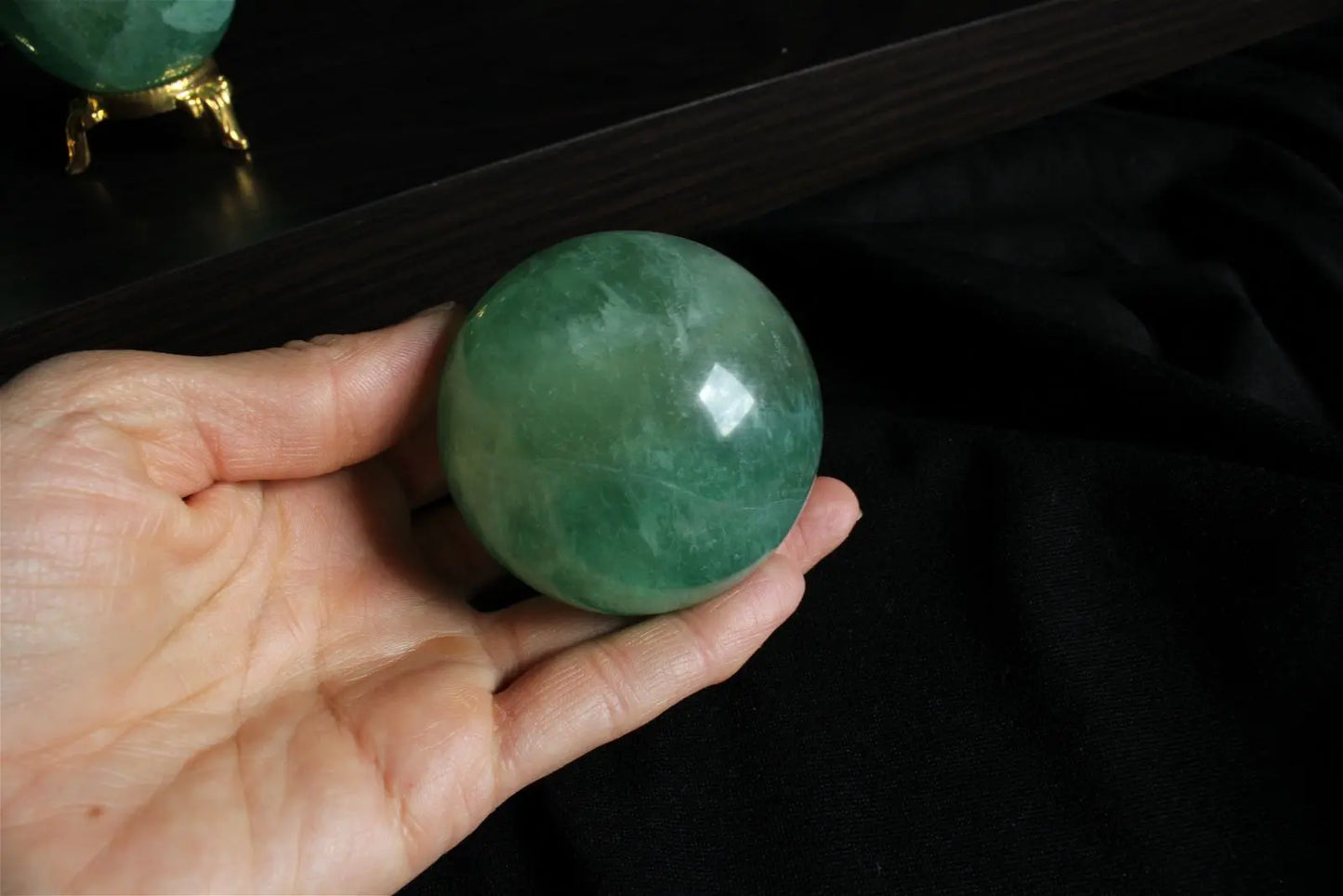 1 Sphère de fluorite AU CHOIX - Aurore Lune