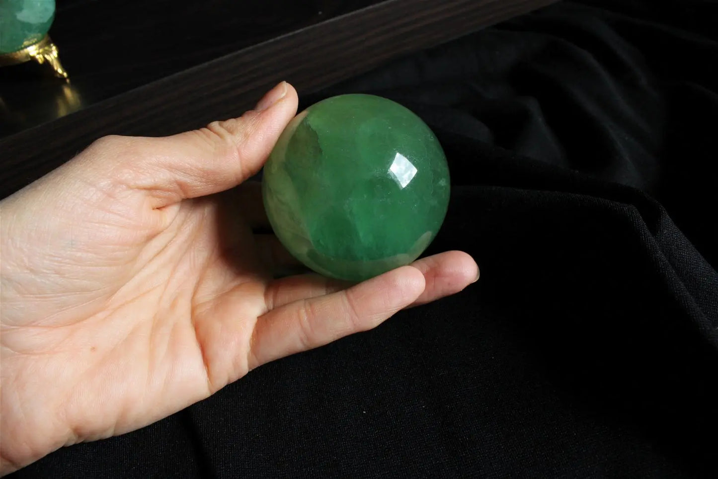 1 Sphère de fluorite AU CHOIX - Aurore Lune