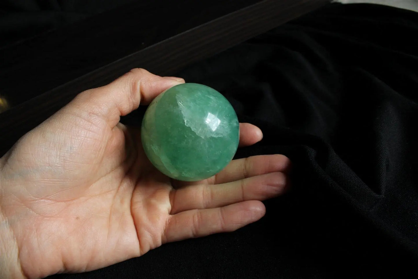 1 Sphère de fluorite AU CHOIX - Aurore Lune