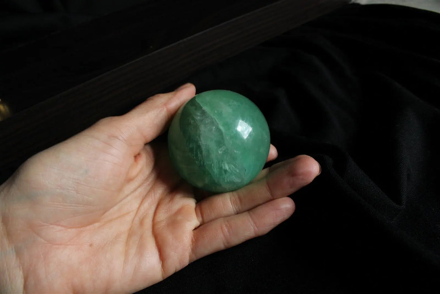 1 Sphère de fluorite AU CHOIX - Aurore Lune