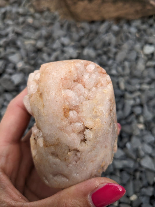 1 améthyste rose - Aurore Lune