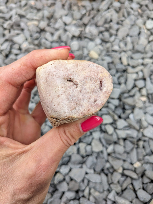 1 améthyste rose - Aurore Lune