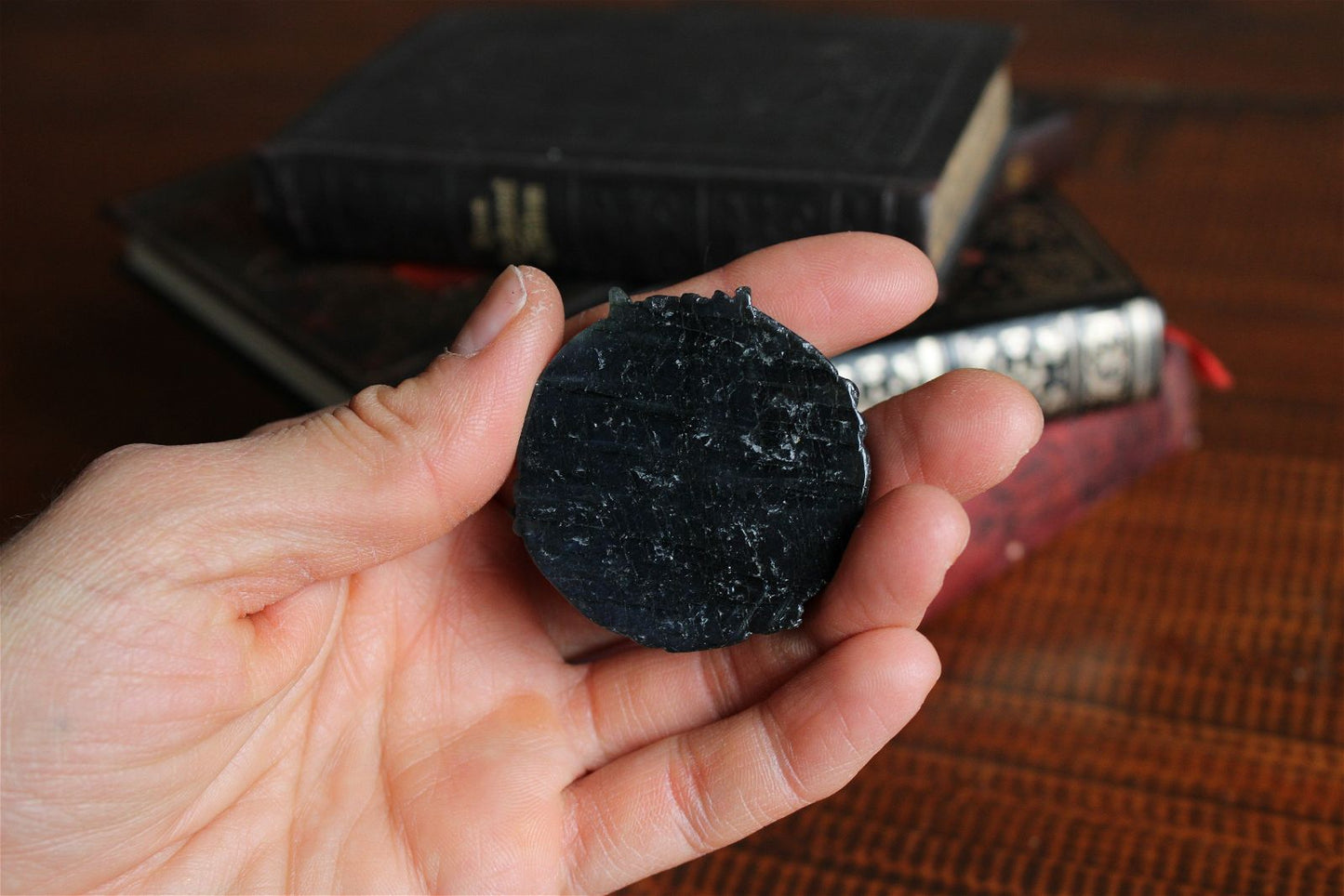 1 cabochon en labradorite licorne ailée - Aurore Lune