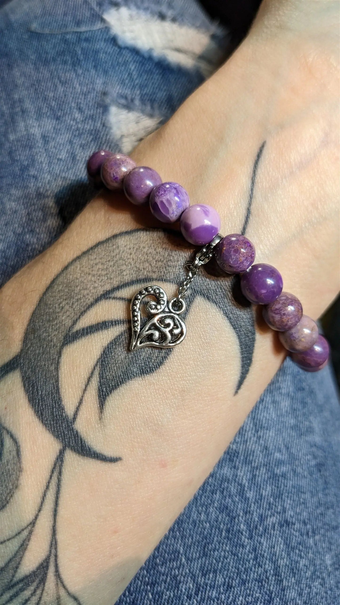 1 charm pour bracelet - Aurore Lune