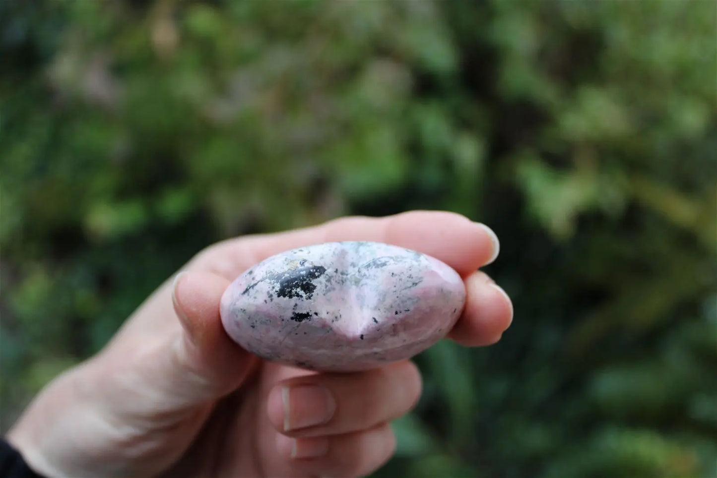 1 coeur rhodochrosite du Pérou photos contractuelles - Aurore Lune