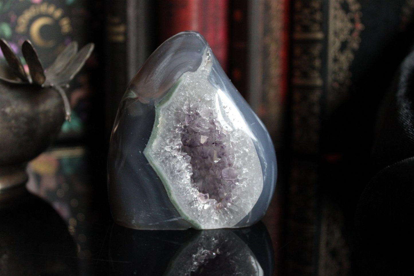 1 flamme agate améthysée - photo contractuelle - Aurore Lune