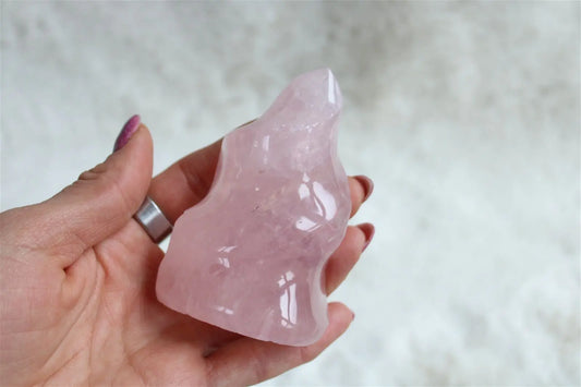 1 flamme en quartz rose - COLISSIMO ou MONDIAL RELAY - Aurore Lune