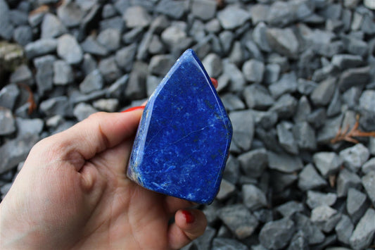 1 lapis lazuli à poser - Aurore Lune