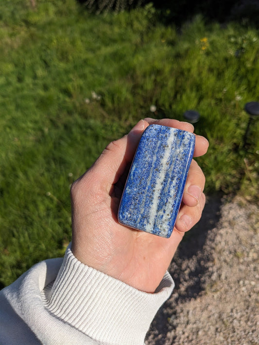 1 lapis lazuli à poser - Aurore Lune