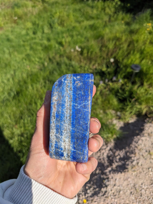 1 lapis lazuli à poser - Aurore Lune