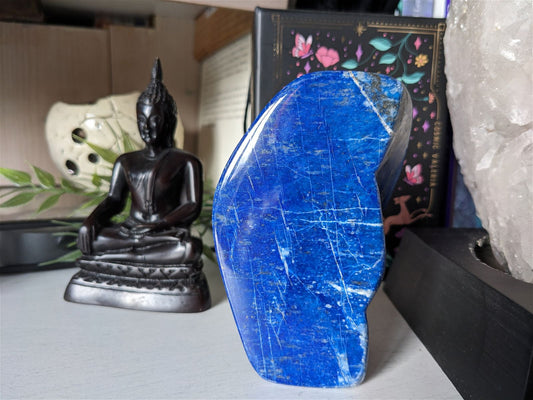1 lapis lazuli à poser 9.5 cm - Aurore Lune
