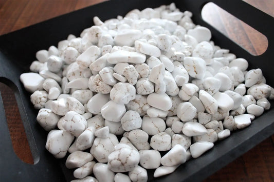 1 magnésite en pierre roulée - Aurore Lune