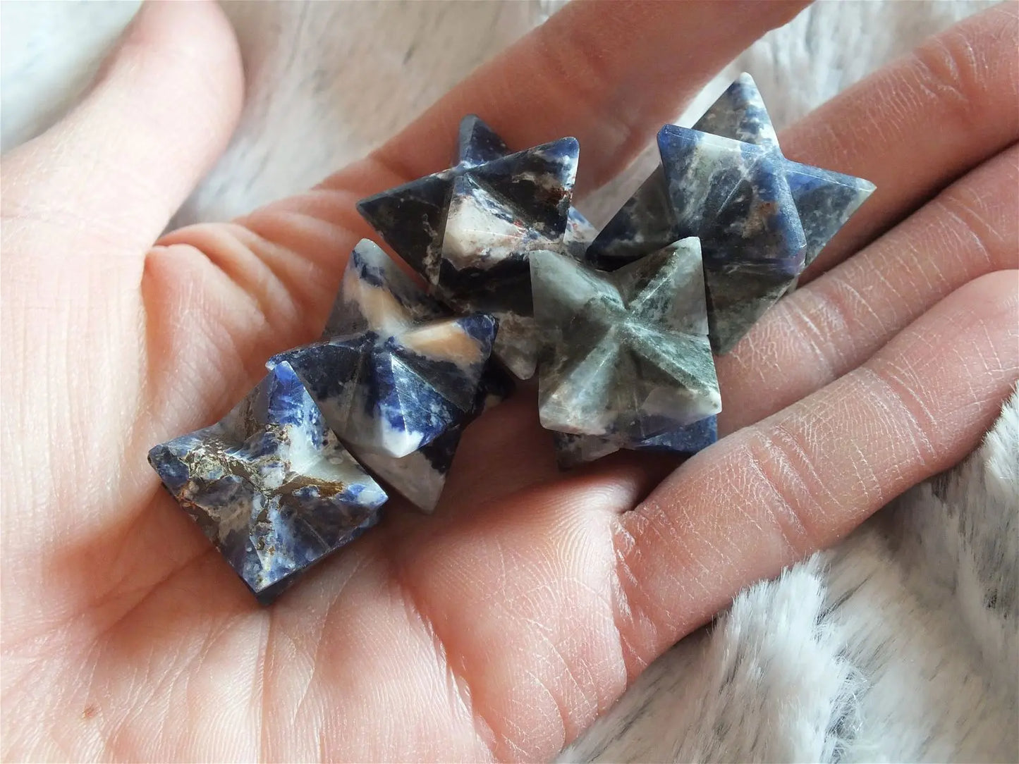 1 merkaba en sodalite - Aurore Lune