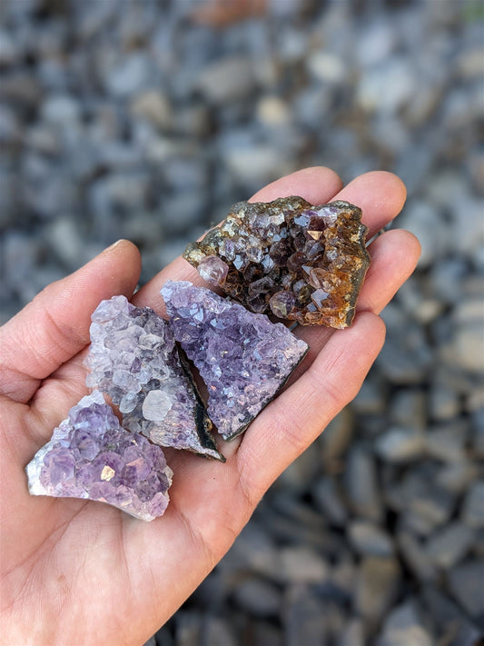 1 morceau améthyste à poser - Aurore Lune