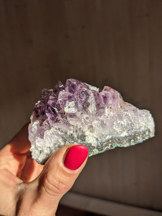 1 morceau brut d' améthyste - Aurore Lune