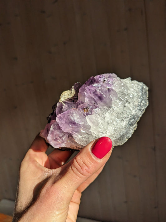 1 morceau brut d' améthyste - Aurore Lune