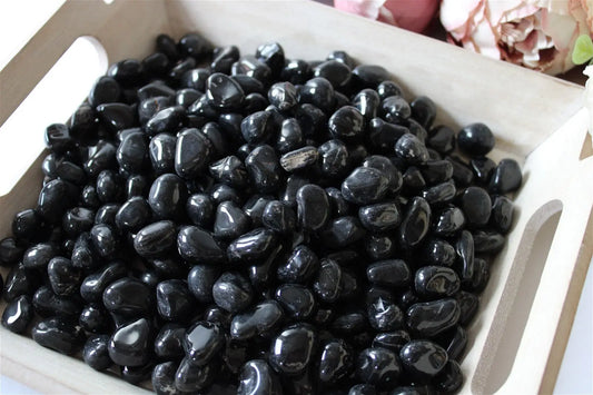 1 pierre roulée en onyx 1.5cm environ - Aurore Lune