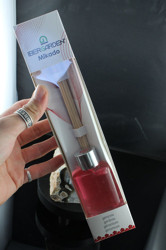 1 porte parfum quartz rose + bâtonnets et parfum fournis - Aurore Lune