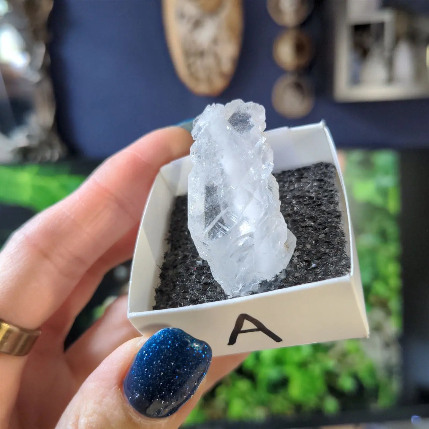 1 quartz à âme conforme à la photo - Aurore Lune