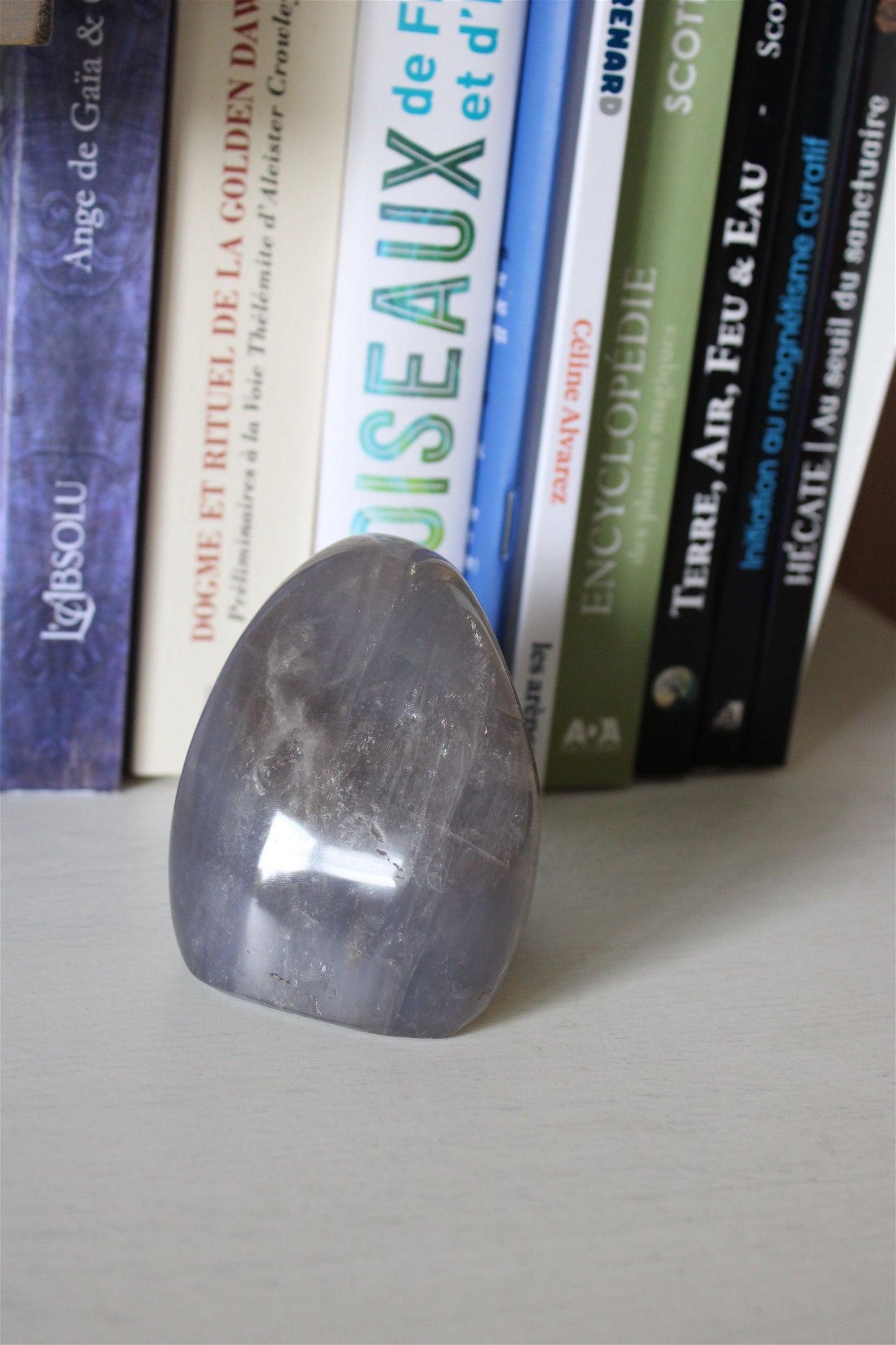 1 quartz lavande à poser 8 cm env. - Aurore Lune