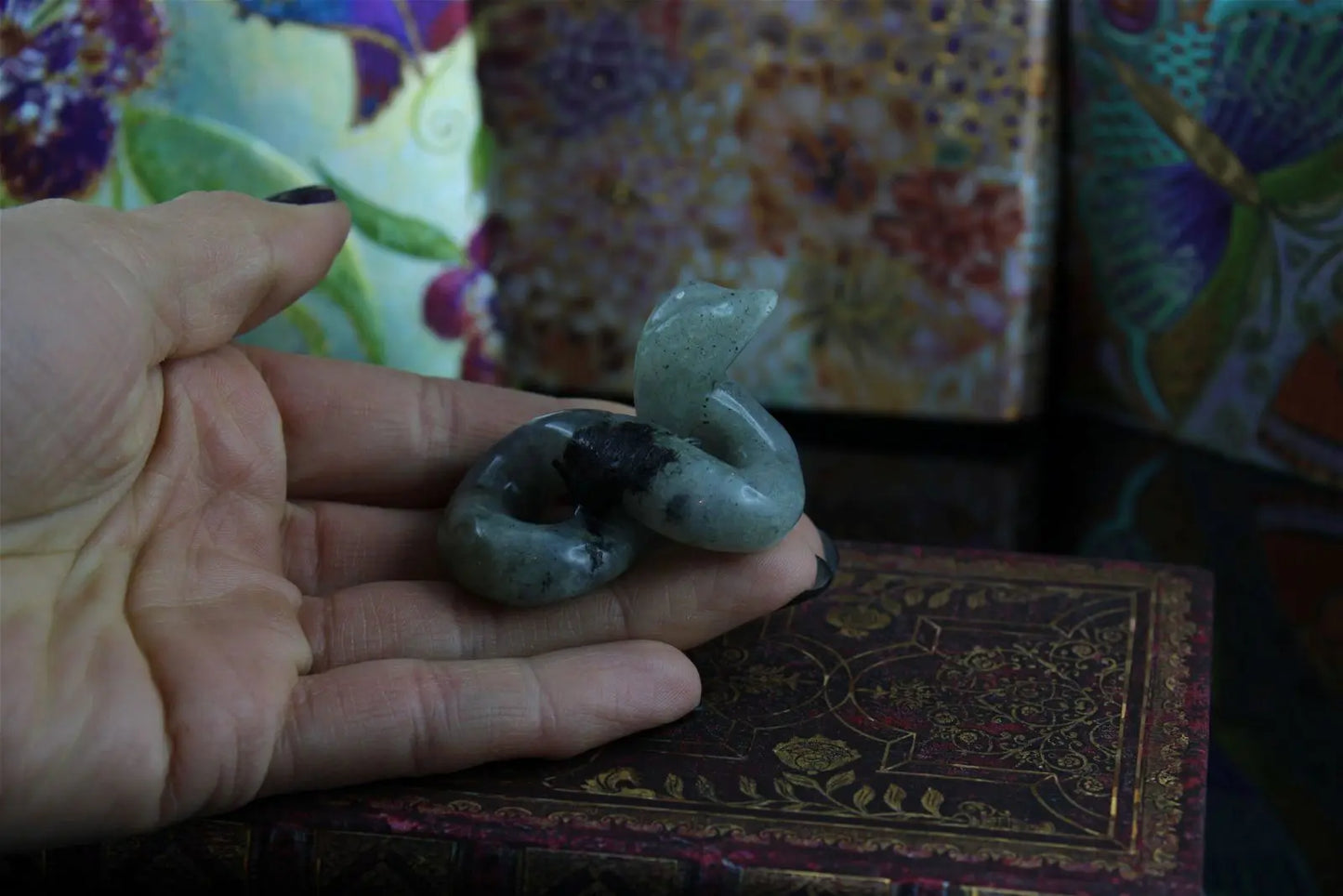 1 serpent en labradorite - colissimo svp - Aurore Lune