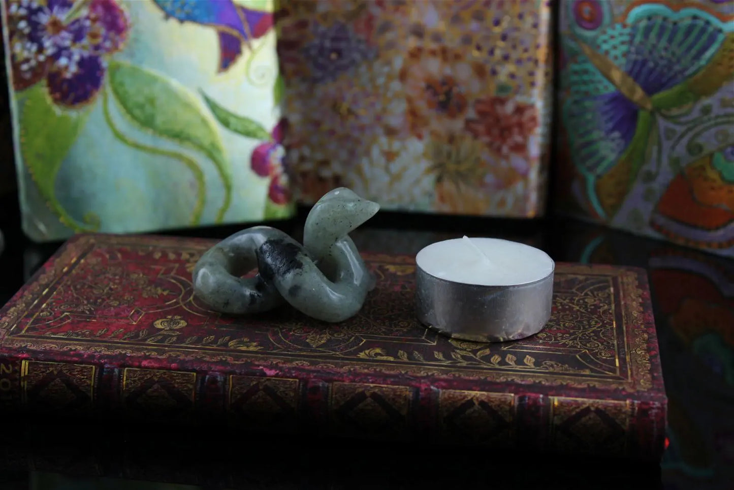 1 serpent en labradorite - colissimo svp - Aurore Lune