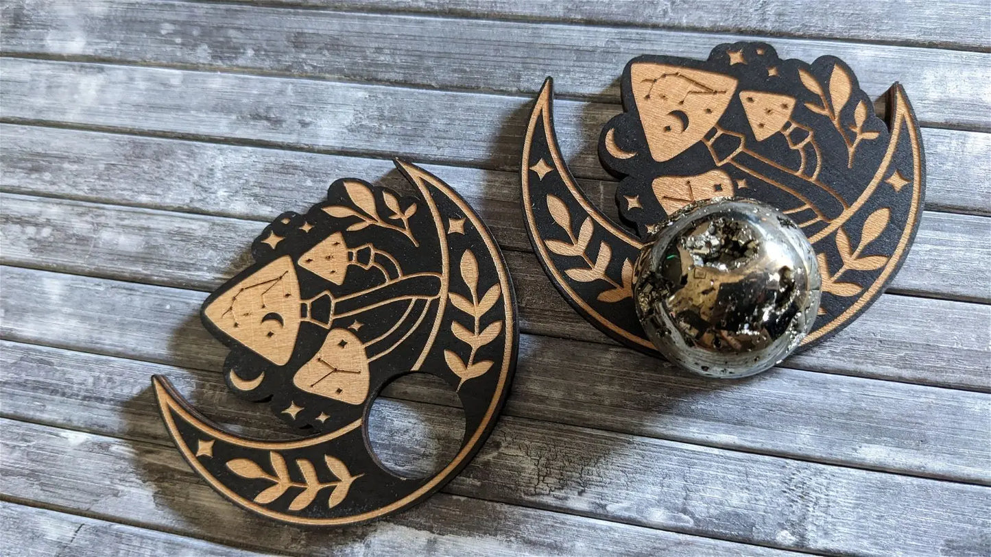 1 socle pour sphère - Aurore Lune