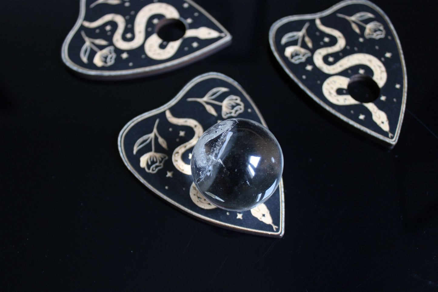 1 socle pour sphère 8 x 6 cm env. - Aurore Lune