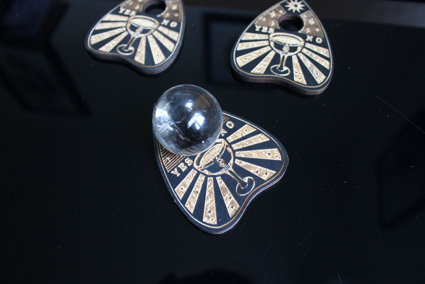 1 socle pour sphère 8 x 6 cm env. - Aurore Lune