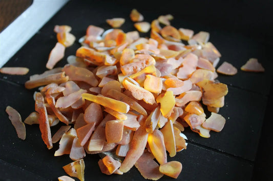 Ambre véritable en copeaux - 10 morceaux - Aurore Lune