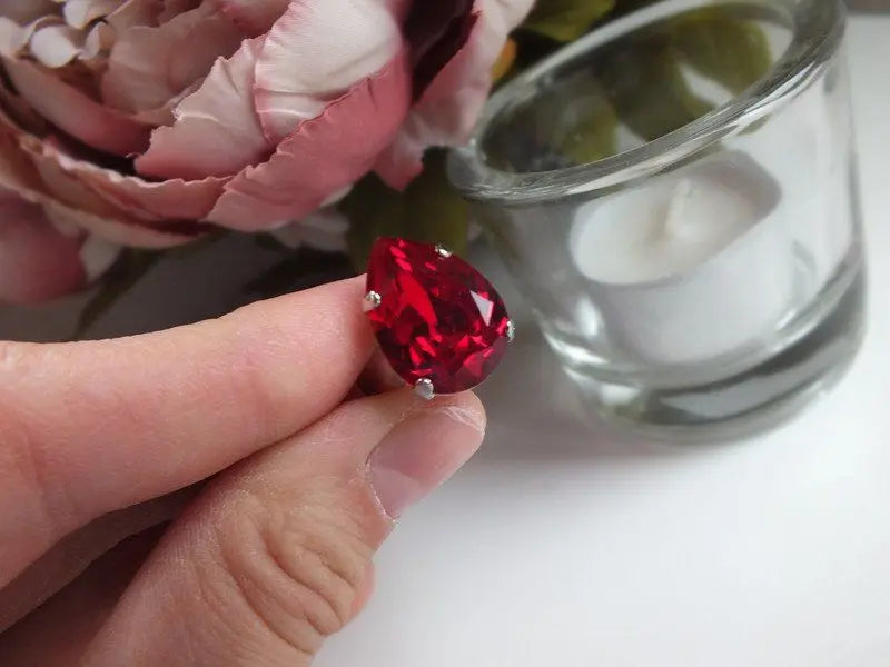 Bague réglable décorée swarovski authentique - Aurore Lune