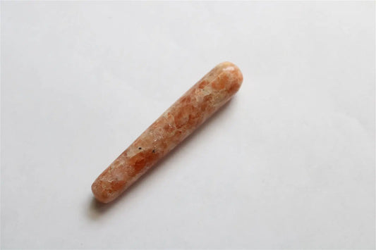 Bâton en pierre de soleil - Aurore Lune