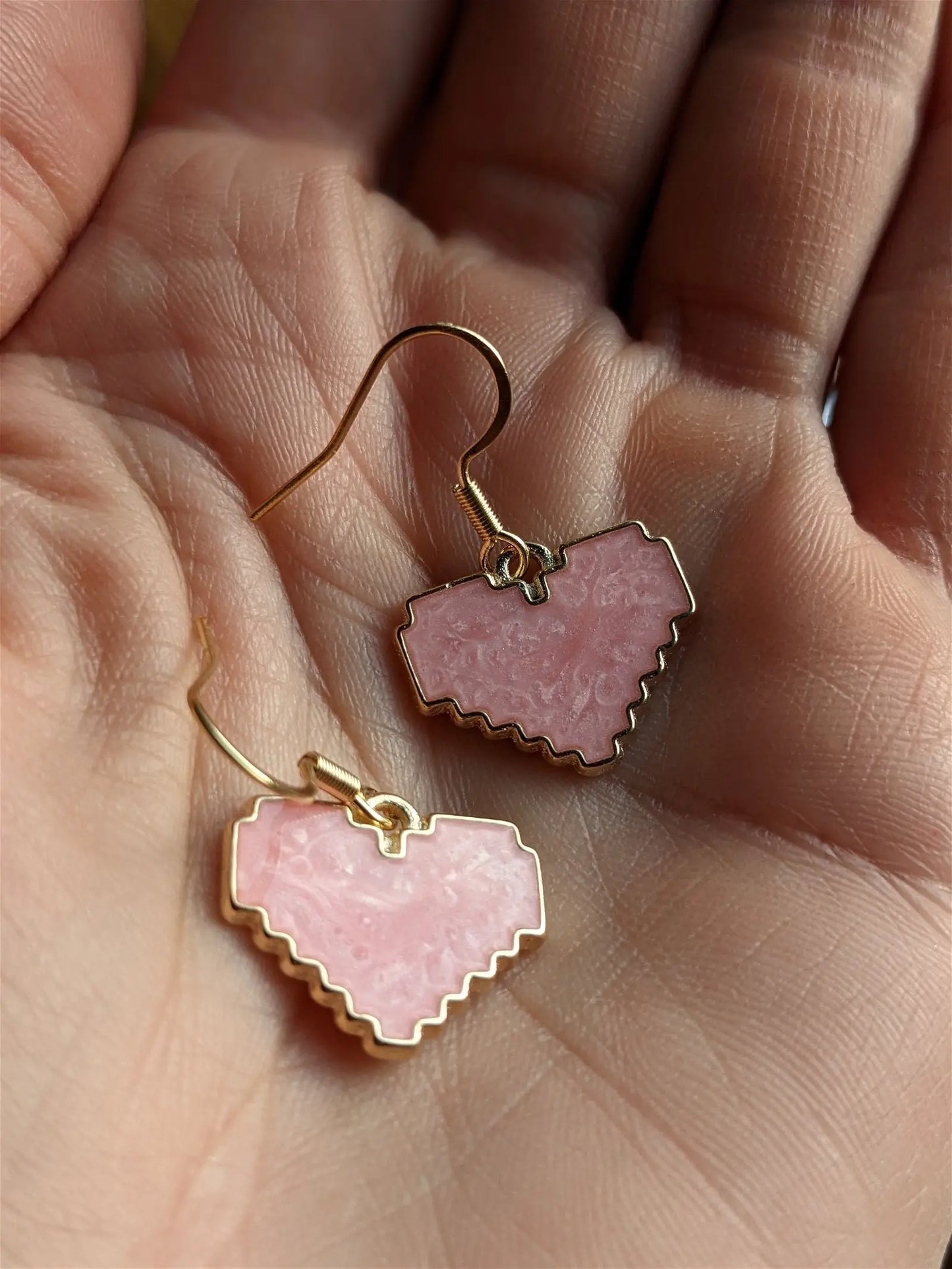 Boucles d'oreilles *geek in love** - Aurore Lune