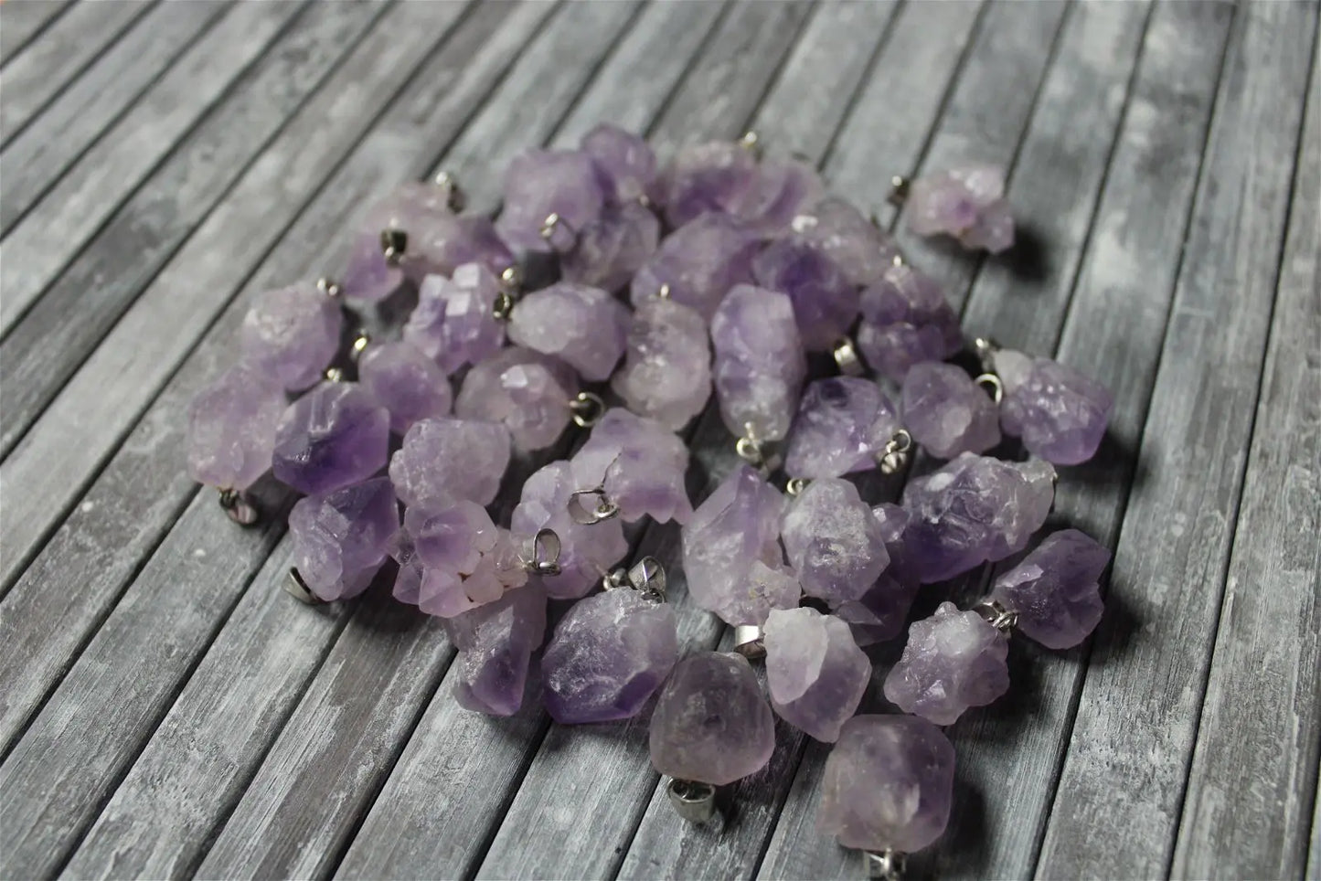 CADEAU Collier améthyste brute dès 35 € d'achats - Aurore Lune