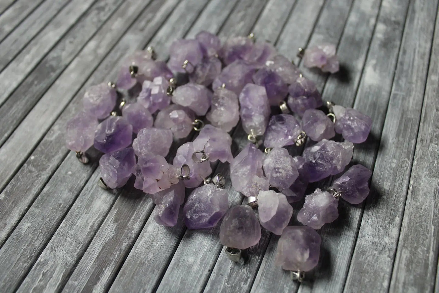 CADEAU Collier améthyste brute dès 35 € d'achats - Aurore Lune