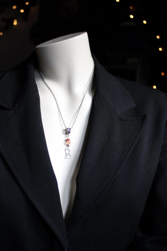 COLLECTION RENARDS Collier pierre de soleil - Aurore Lune