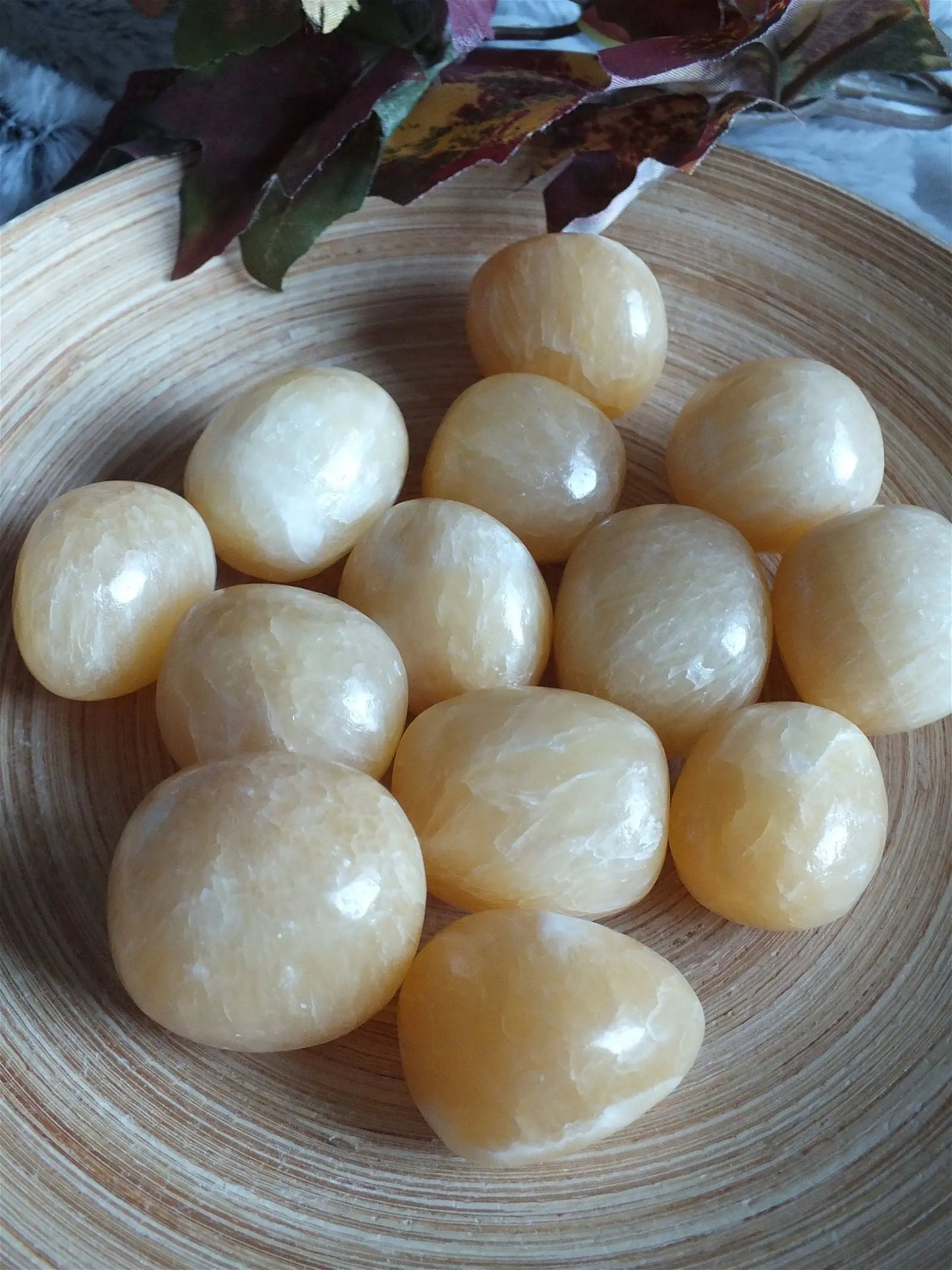 Calcite orange épaisse - Aurore Lune