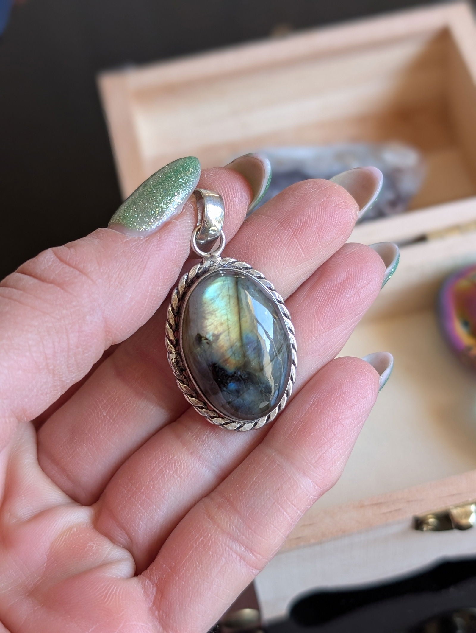 Coffre à trésor - Aurore Lune