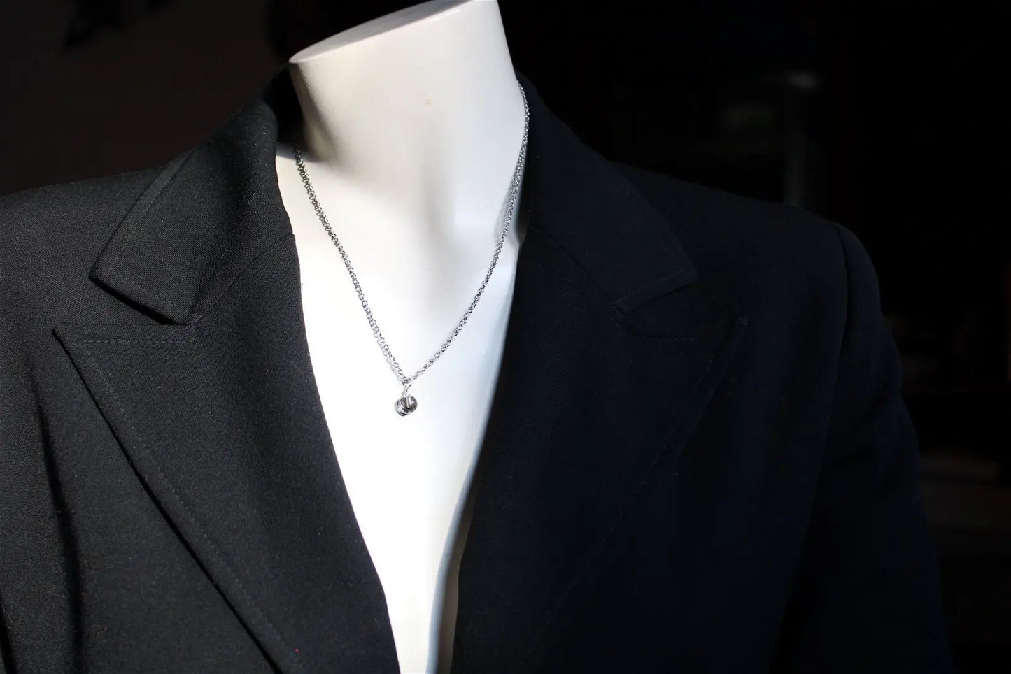 Collier avec jolie lodolite LES EPURES - Aurore Lune