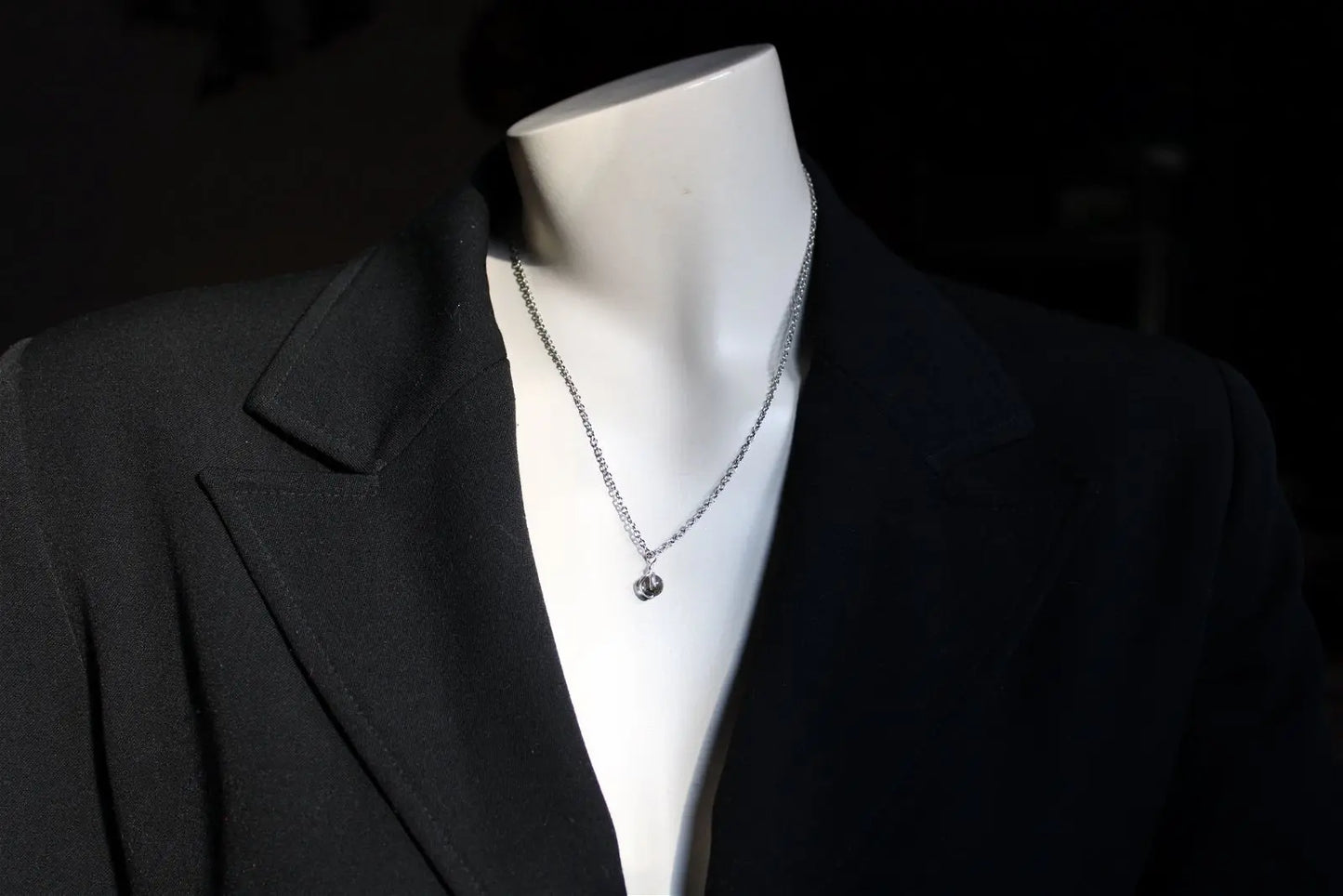 Collier avec jolie lodolite LES EPURES - Aurore Lune